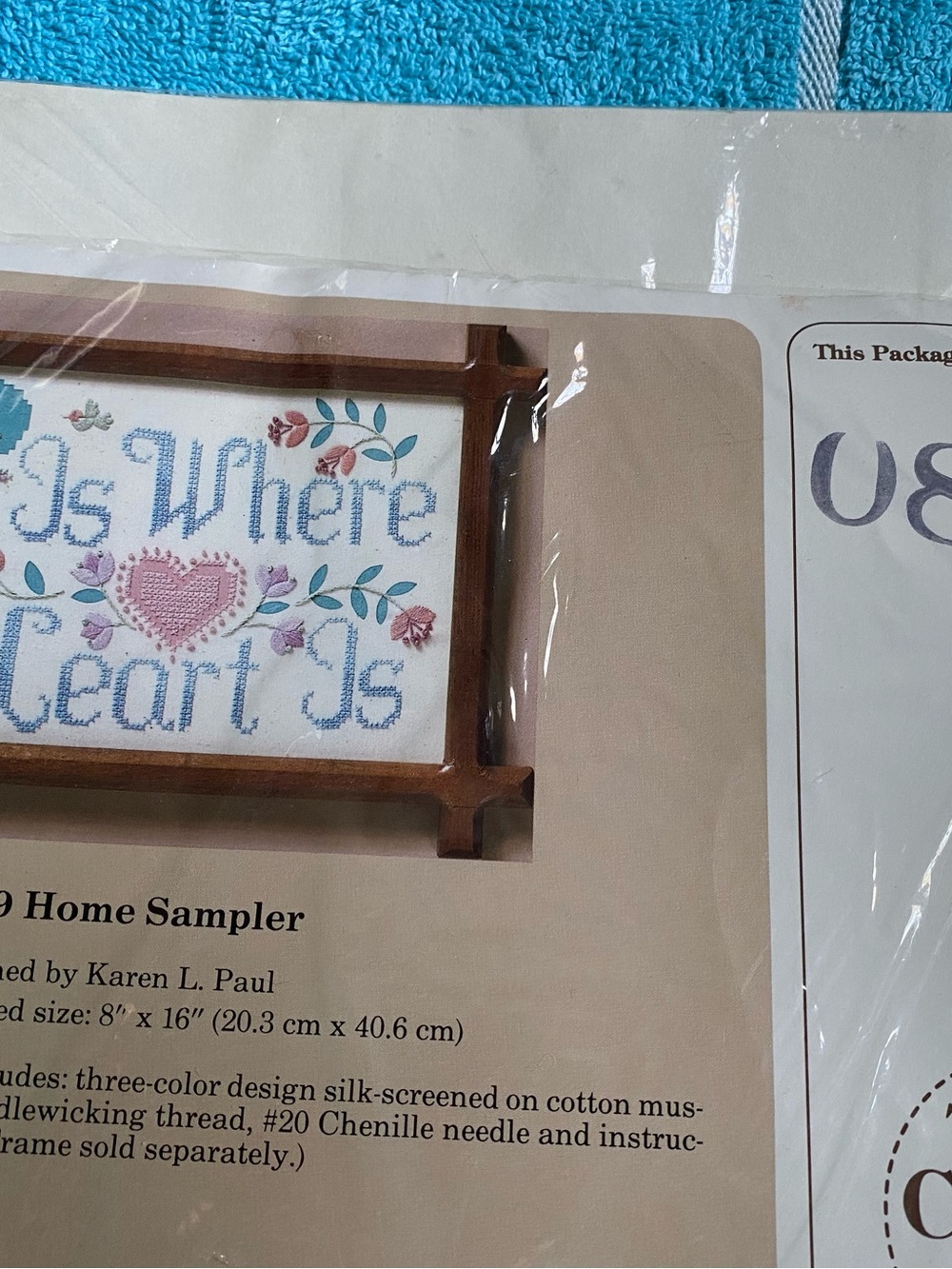 Vintage Lot of (2) Cross Stitch Kits New in Package by The Creative Circle 1988 - Picture 7 of 8